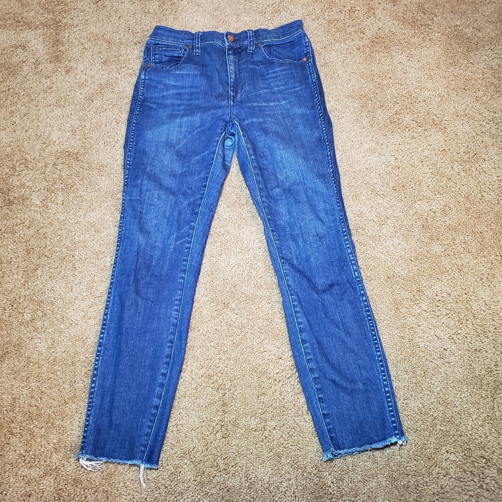 Madewell 10" High Riser Skinny Jeans